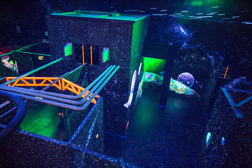 revolution laser tag arena