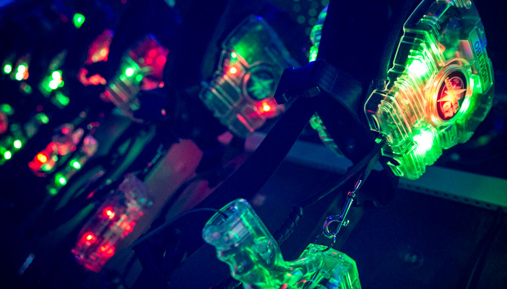 revolution laser tag equipment